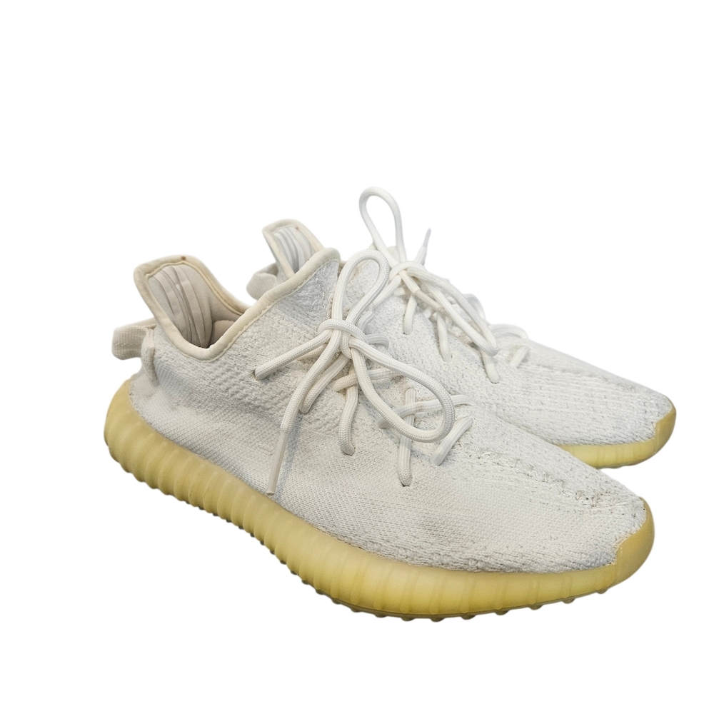 Adidas Yeezy Boost 350 V2 Low Cream Mens Size 7 White / Triple White